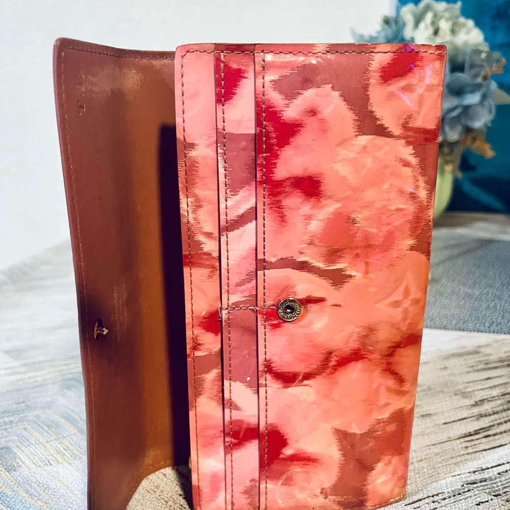 Louis vuitton Pink Floral ikat clutch wallet - Picture 14 of 14